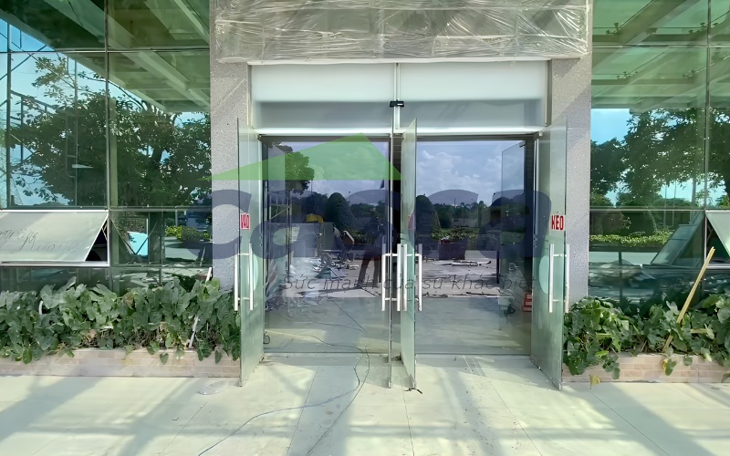 Cửa tự động KODO T600 khổ lớn cần dây curoa cửa tự động chịu tải tốt