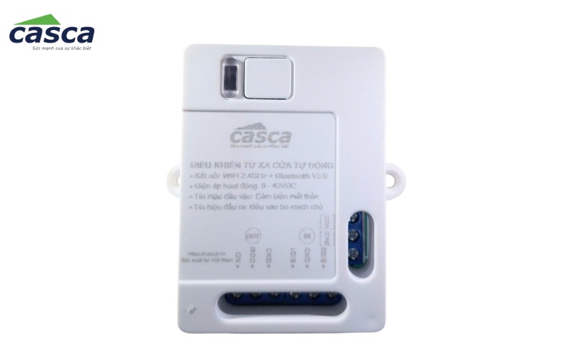 Bộ điều khiển từ xa cửa tự động CASCA kết nối WiFi và Bluetooth