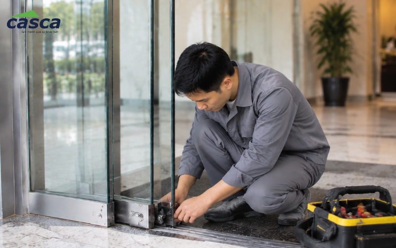 Lưu ý khi sử dụng cửa tự động để hạn chế lỗi lặp lại