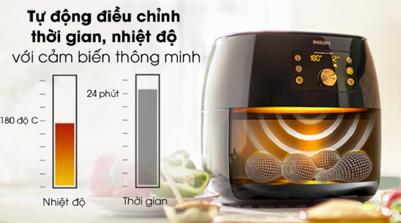 noi chien khong dau philips hd9860 90 3