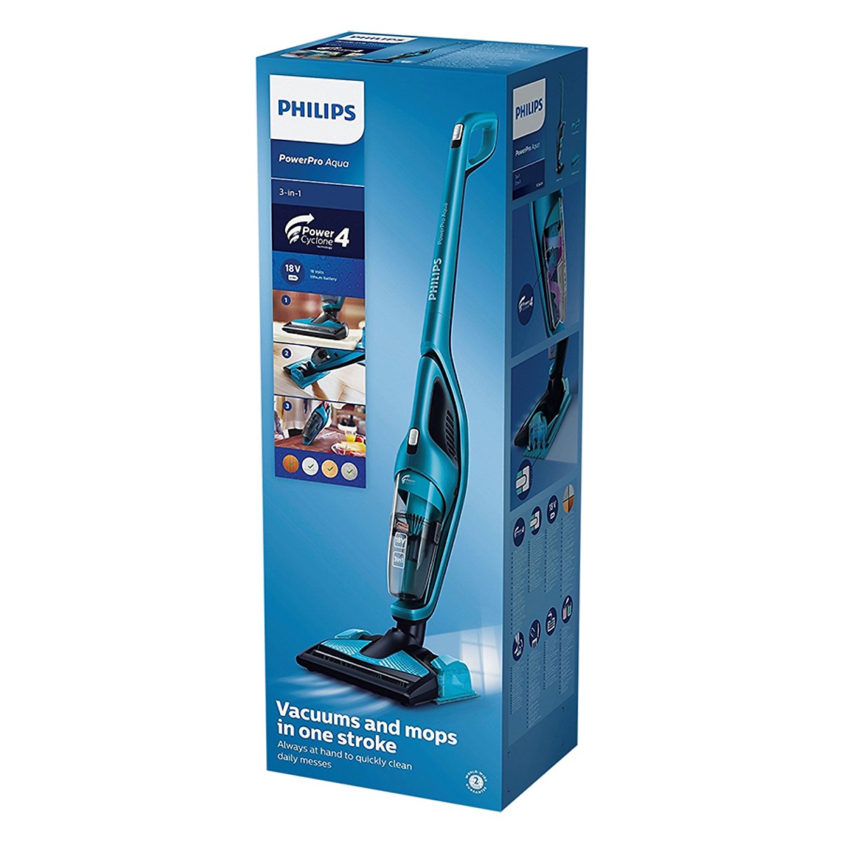 Máy hút bụi và lau nhà Philips FC6405