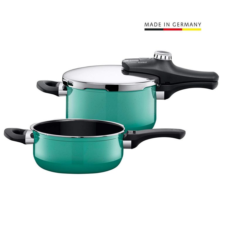 BỘ NỒI ÁP SUẤT SILIT SICOMATIC T-PLUS DUO 4,5+3L GREEN