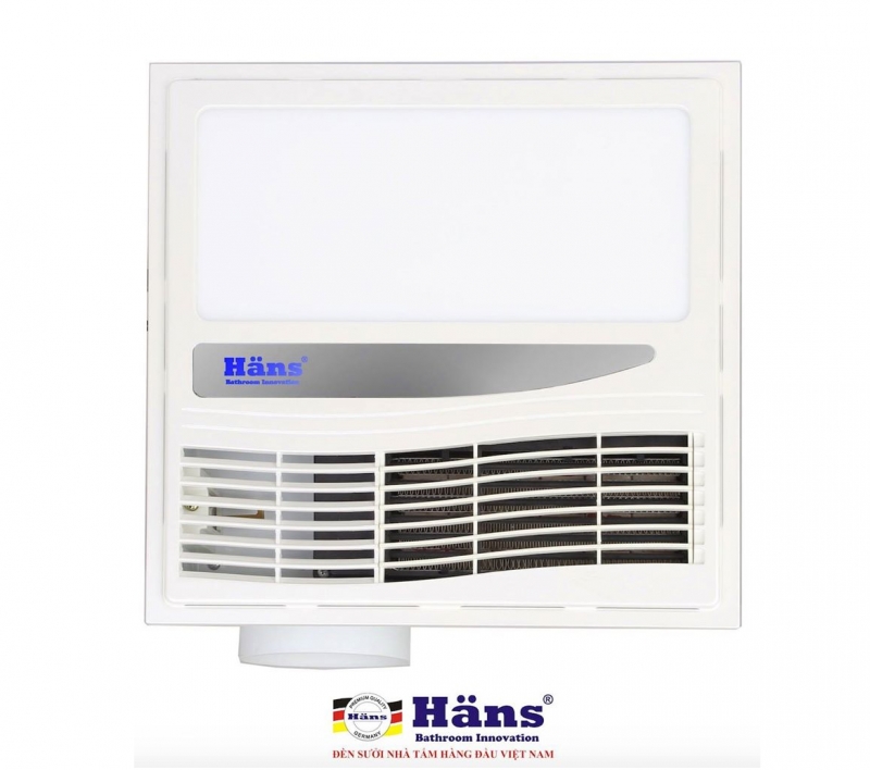 Quạt sưởi âm trần Hans HA-R (có điều khiển từ xa) hàng chính hãng