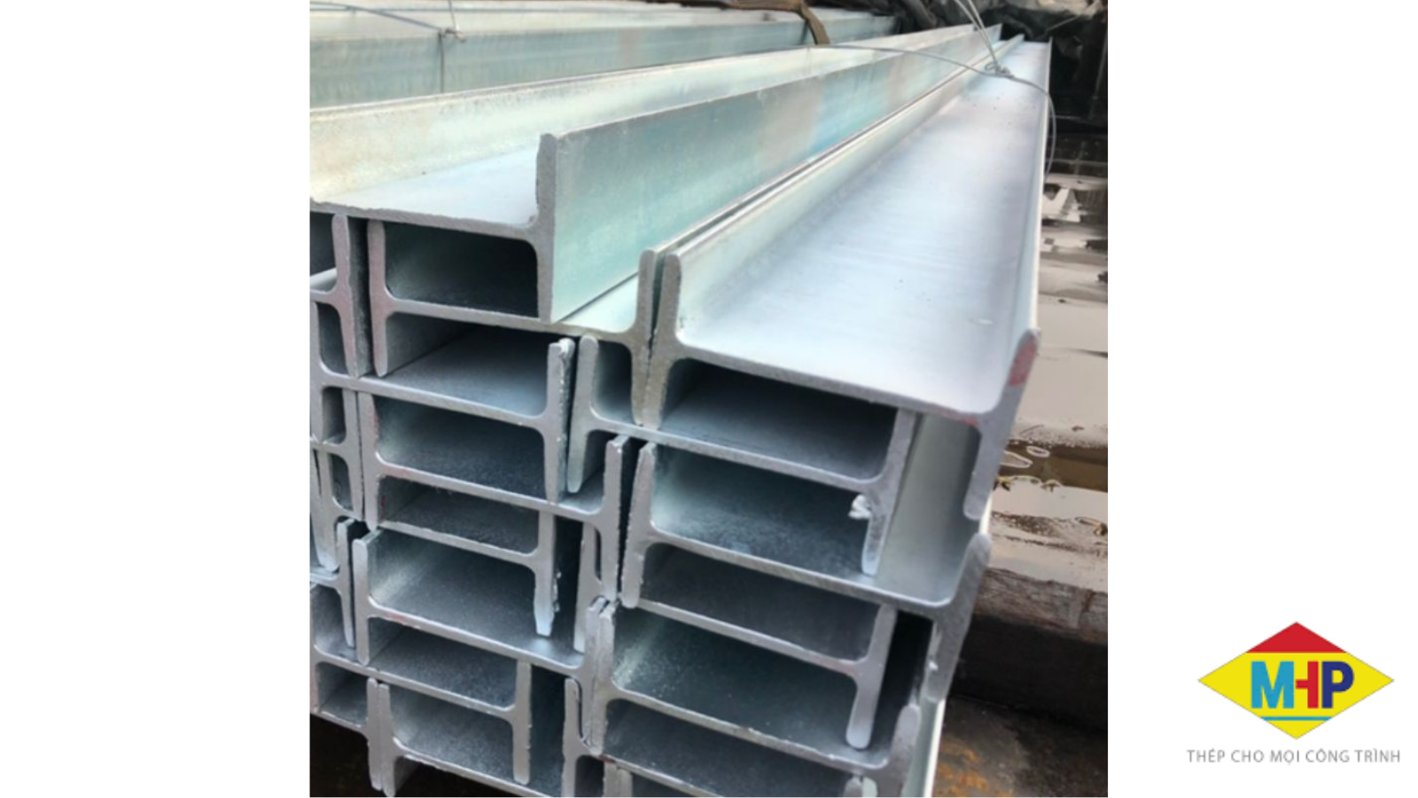 Thép H mạ kẽm nhúng nóng - Thép Mạnh Hưng Phát
