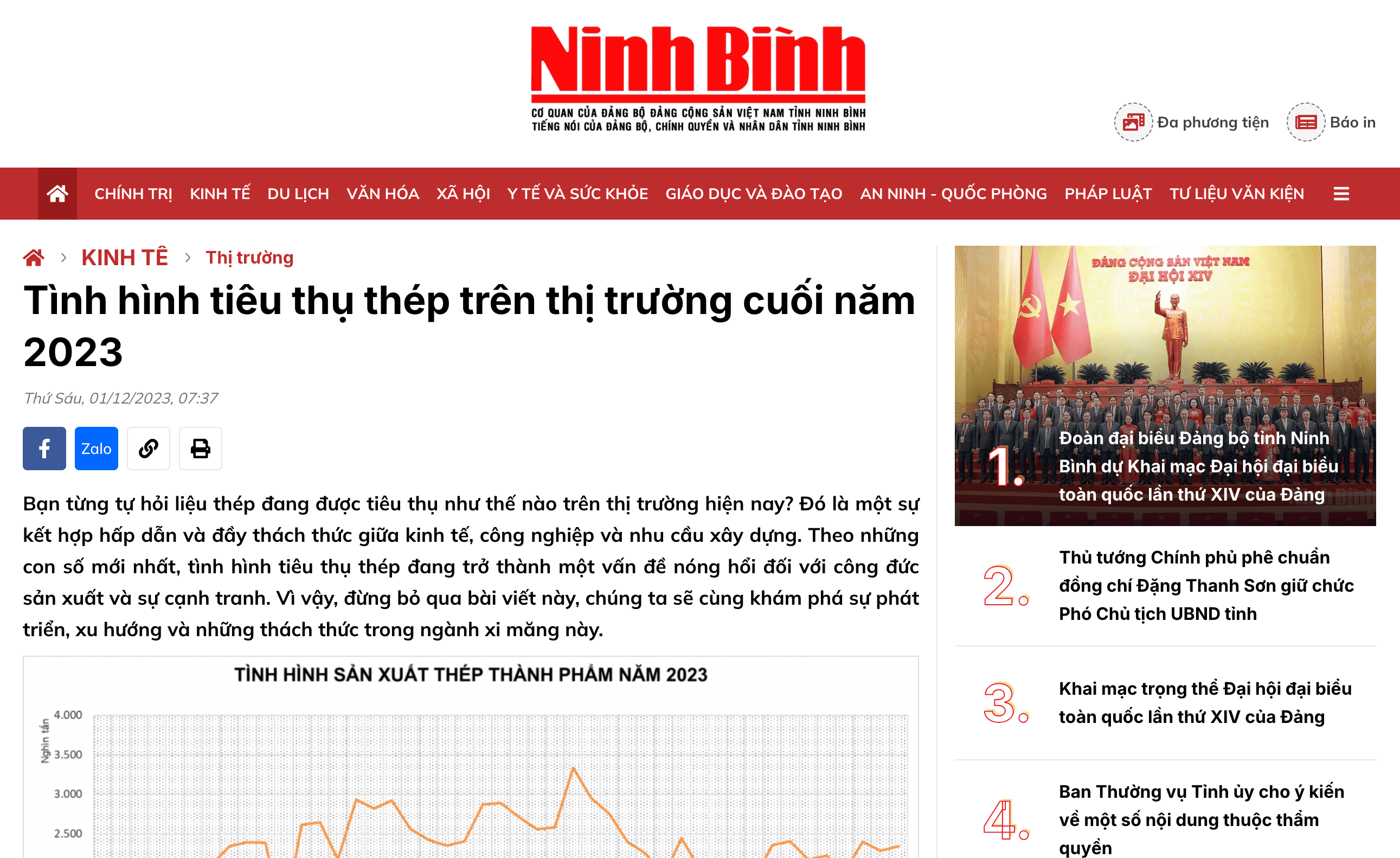 Báo Ninh Bình Nói về Hoa Cỏ May