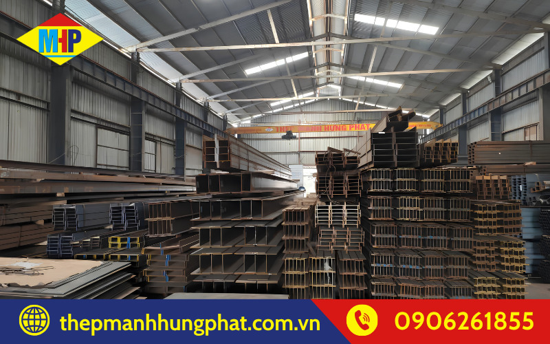 Mạnh Hưng Phát phân phối thép hình đa dạng quy cách tại tổng kho lớn