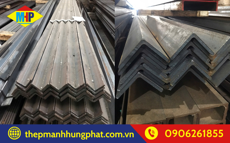 Thép hình V đen cán nóng với nhiều quy cách