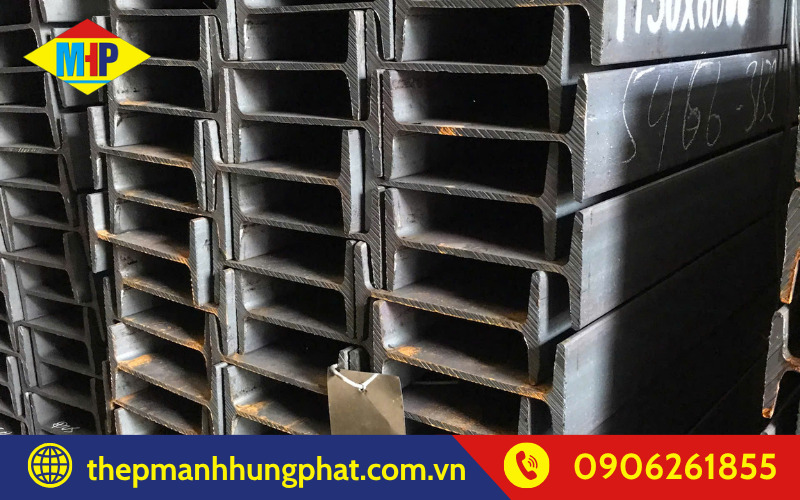 Thép hình chữ i đúc là loại được sử dụng nhiều nhất