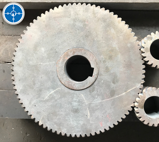 thép tròn đặc được ứng dụng làm bánh răng