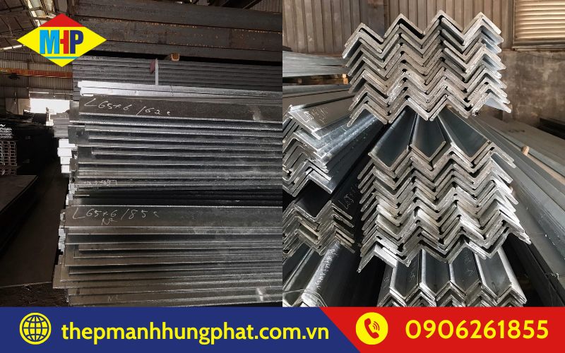 Thép hình V mạ kẽm nhúng nóng, chống ăn mòn và chịu lực tốt&nbsp;