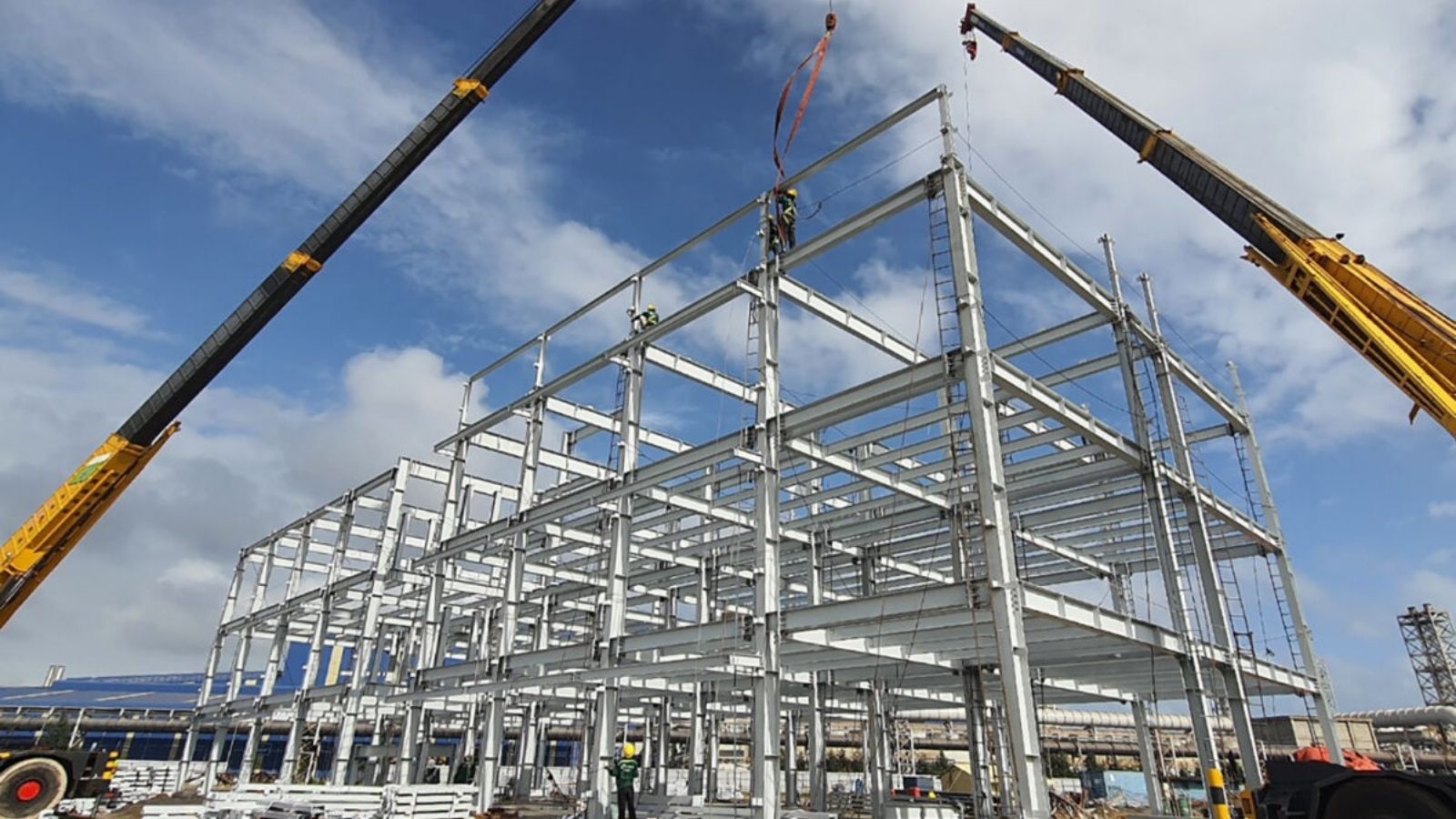 Thép hình C được ứng dụng đa dạng trong công nghiệp và xây dựng