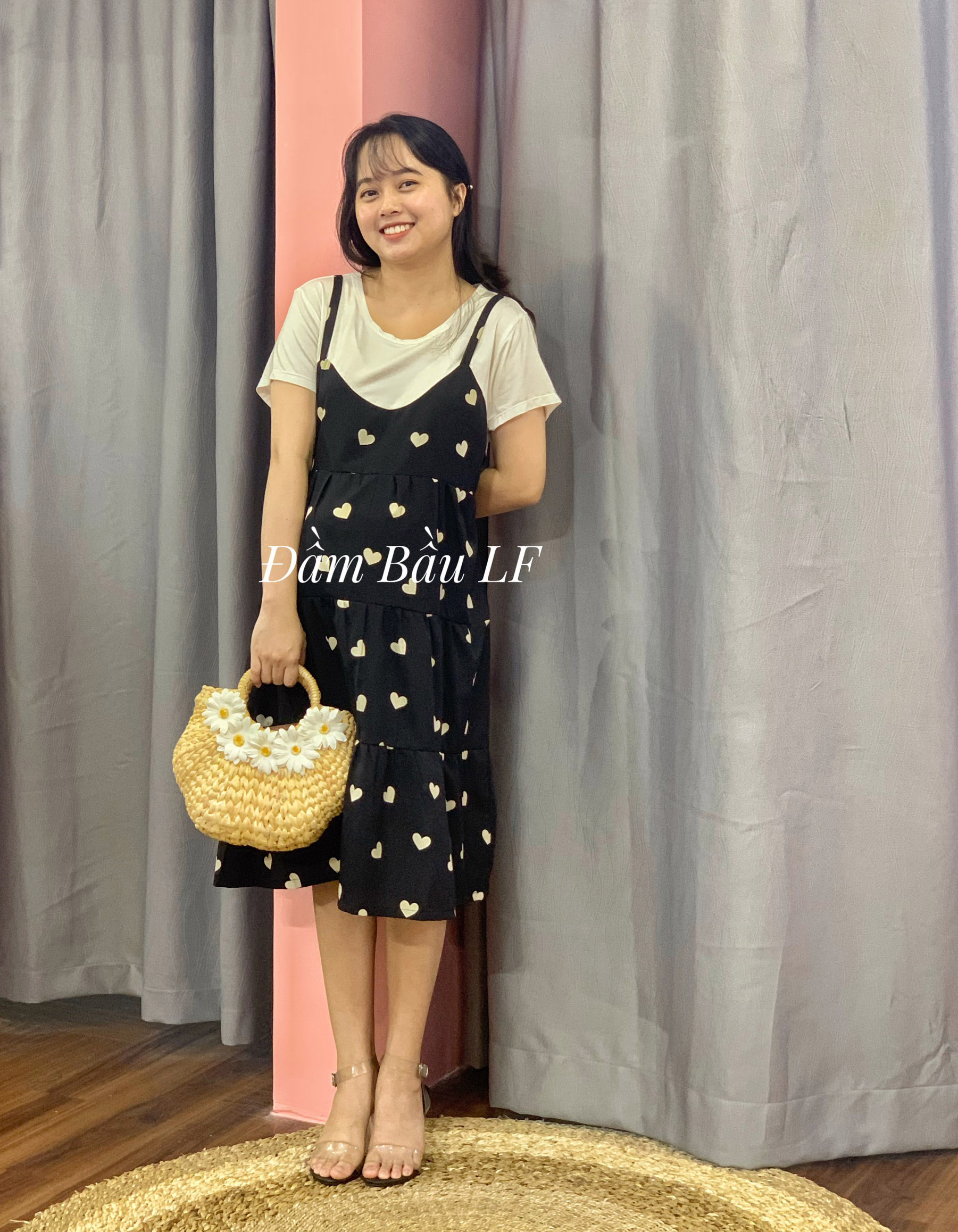 Đầm bầu DM76A
