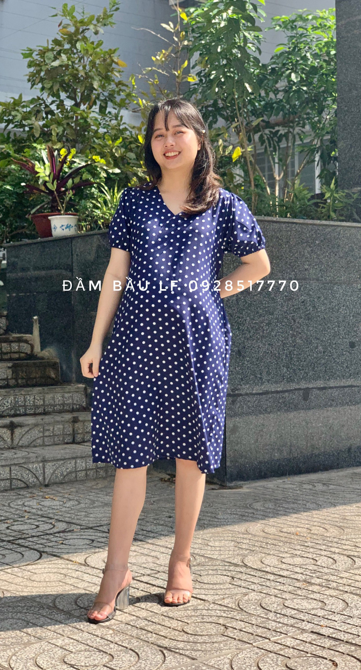 Đầm bầu DM74B
