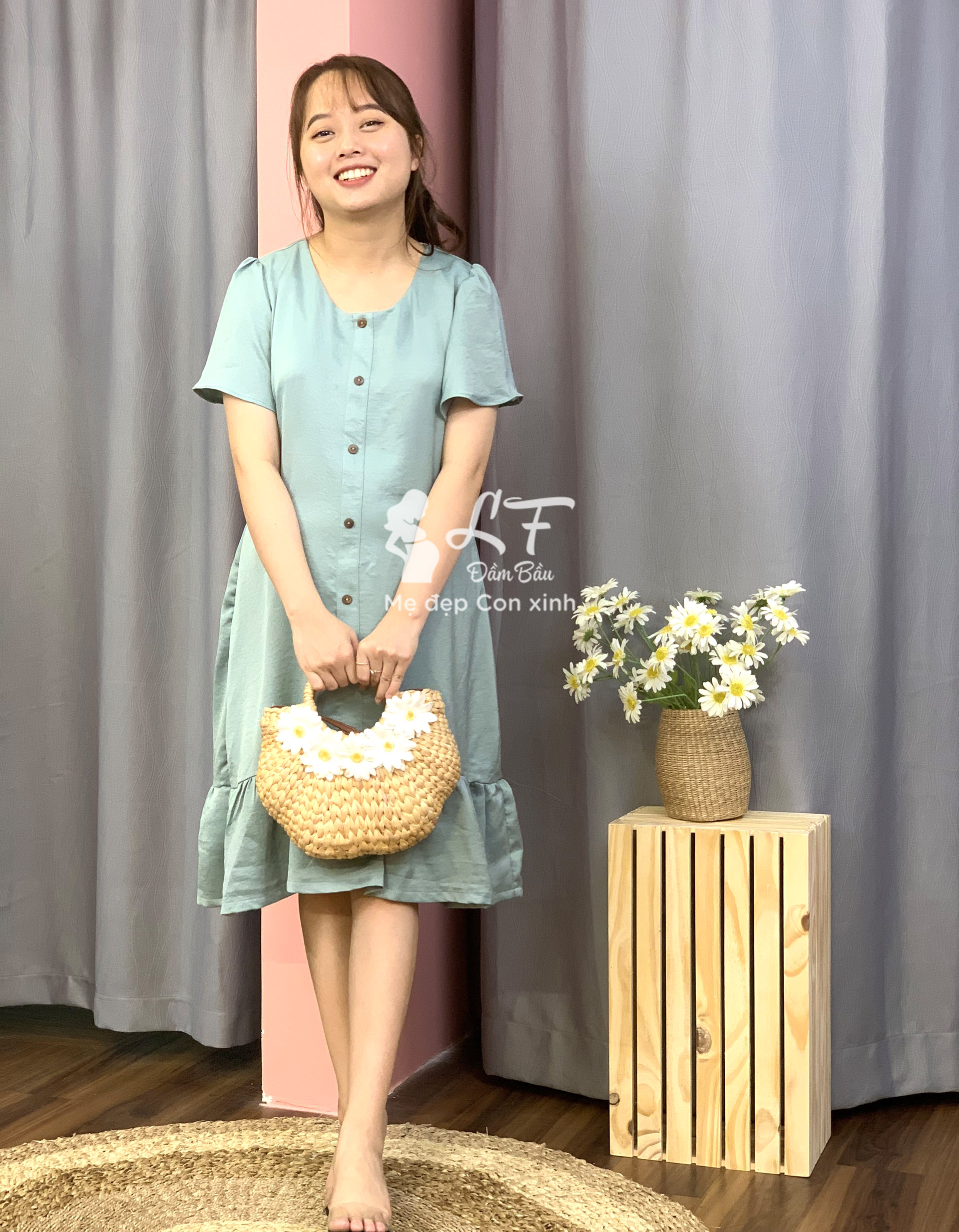 Đầm bầu DM101K