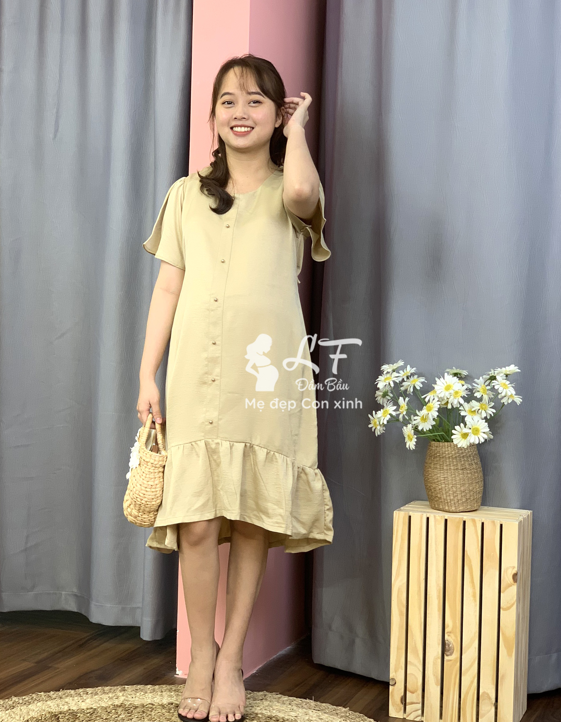 Đầm bầu DM101D