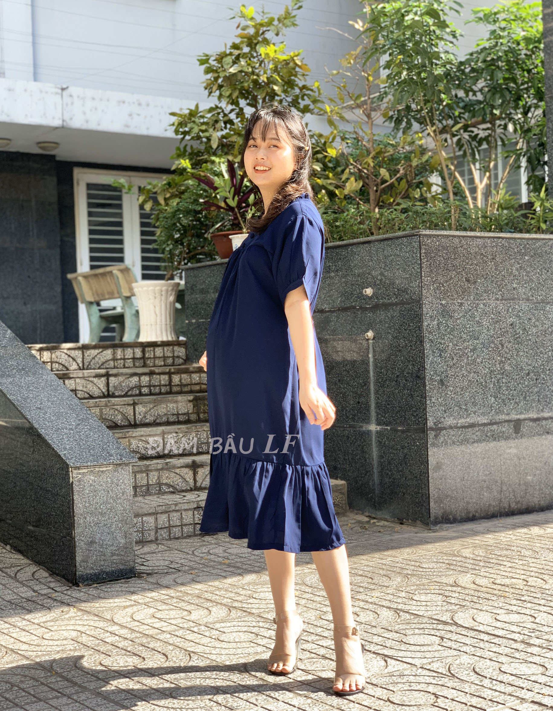Đầm bầu DM73A