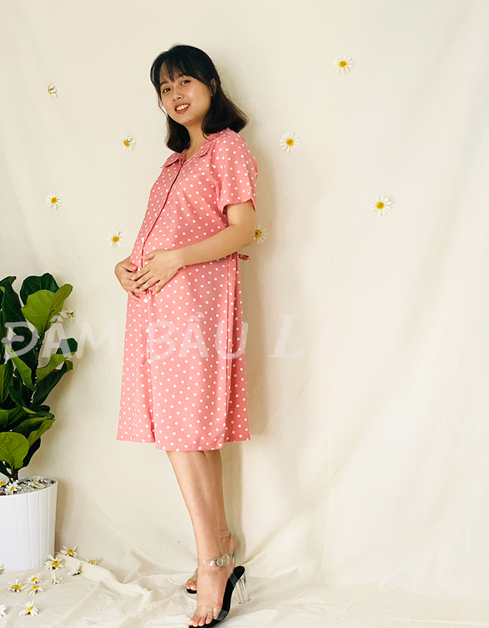 ĐẦM BẦU LỤA THỜI TRANG DM58C