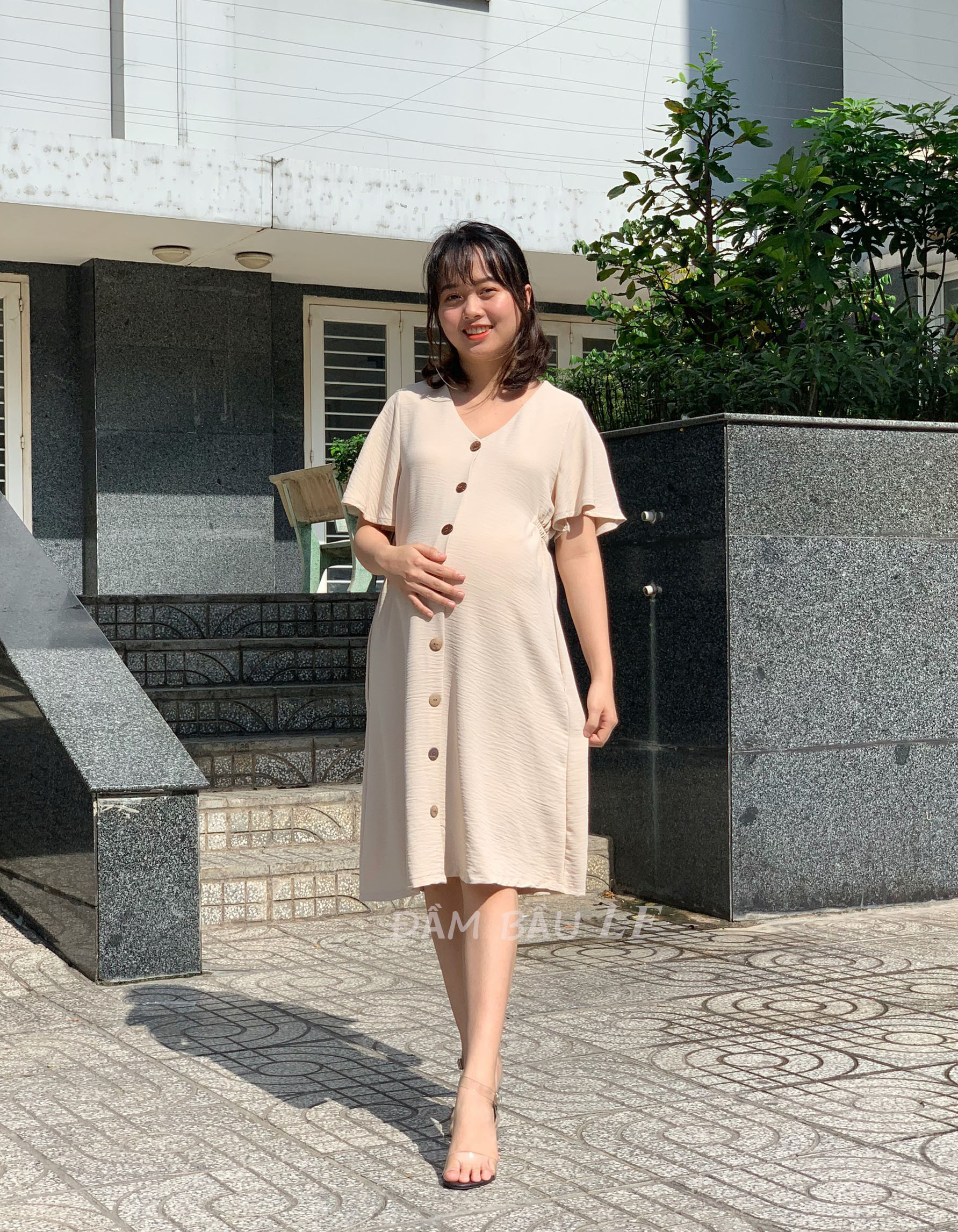 Đầm bầu công sở DM64B