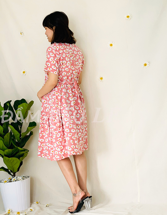 ĐẦM BẦU VẢI LỤA DM54D