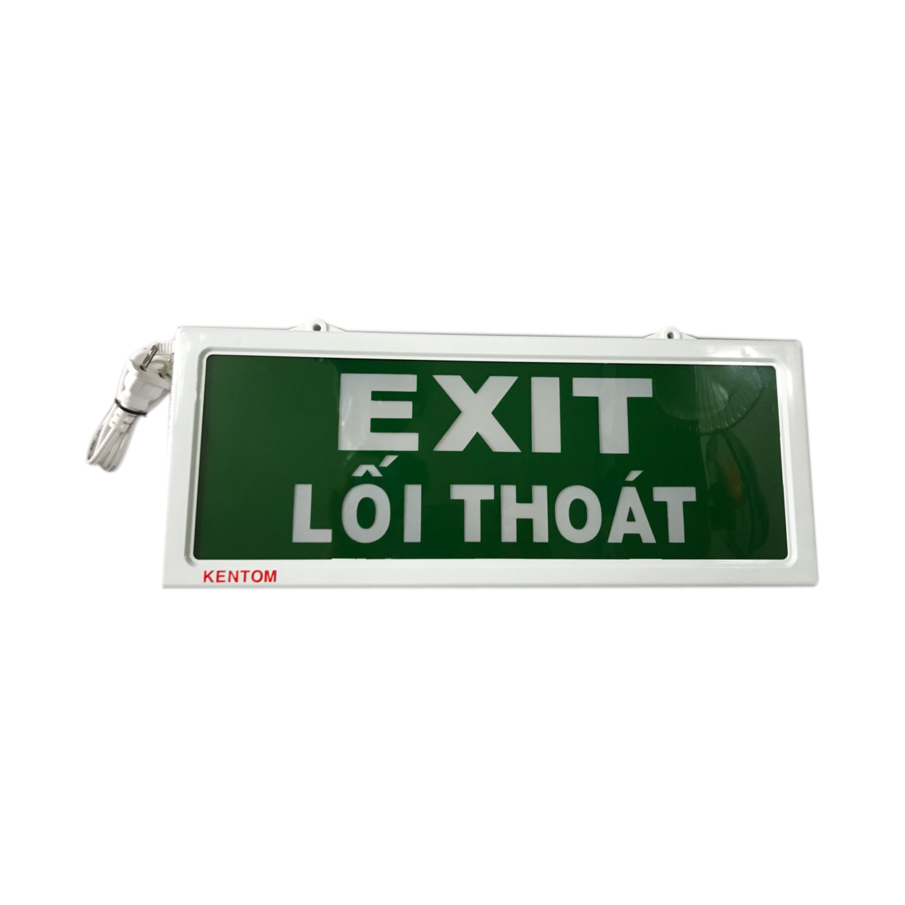 Đèn exit 1 mặt Kentom