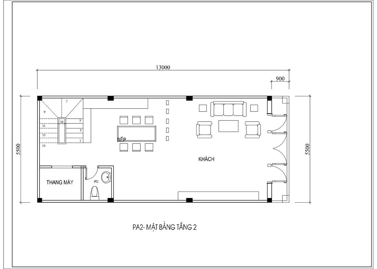 thiết kế nội thất nhà phố lào cai