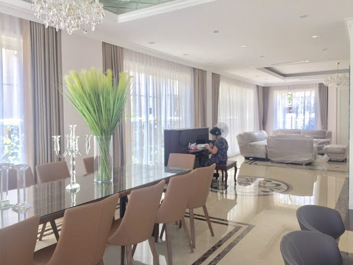 rèm vải buông hiện đại giá rẻ tại Lào Cai