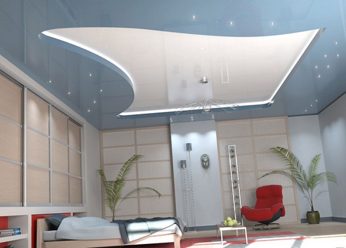 Trần thạch cao phòng ngủ đẹp giá rẻ