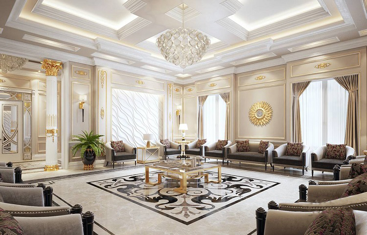 Phào chỉ vật liệu trang trí nội thất tân cổ điển tại Lào Cai Sapa
