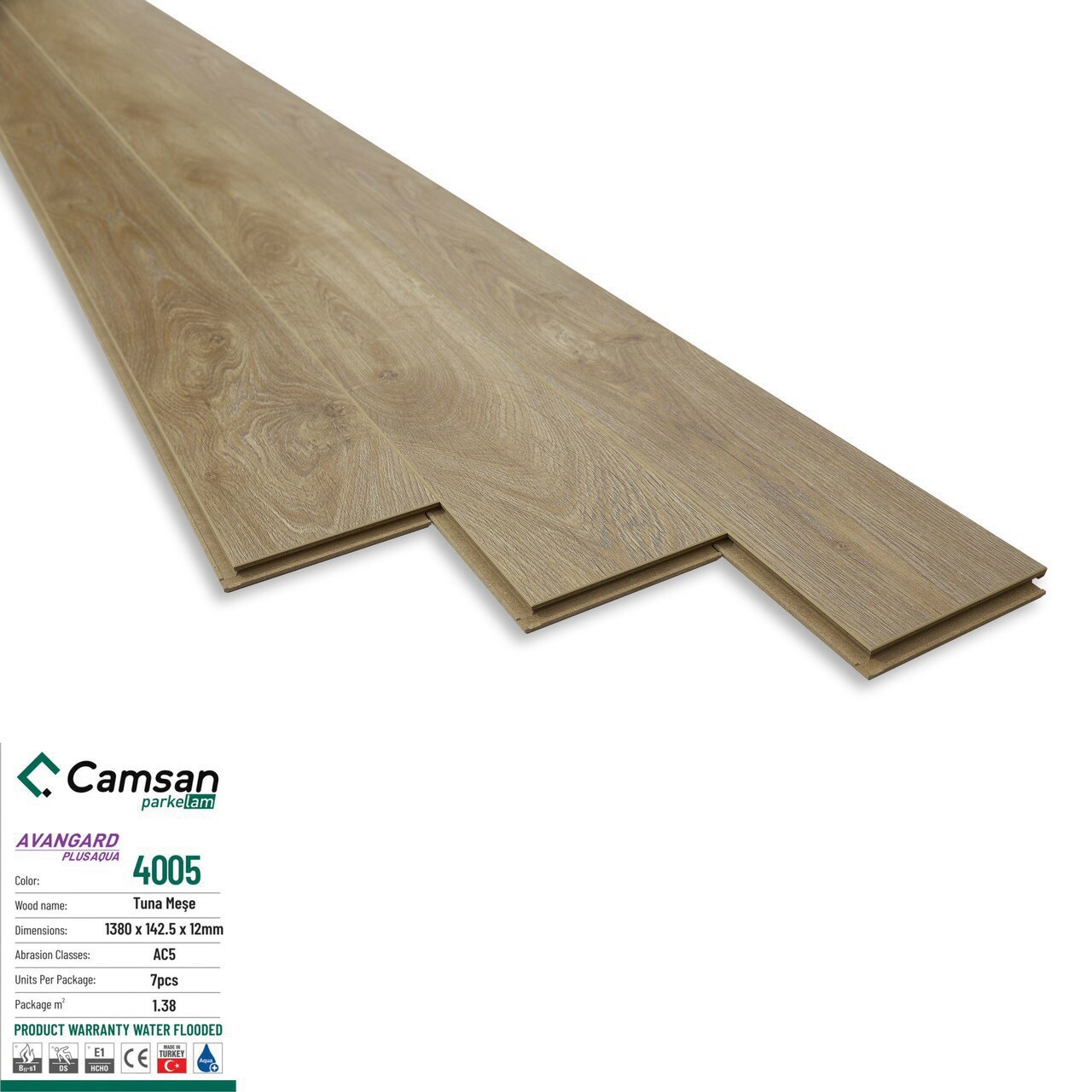 Sàn gỗ Camsan 12mm