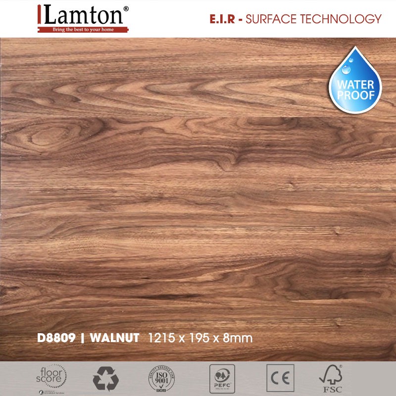 Sàn gỗ lamton*8mm