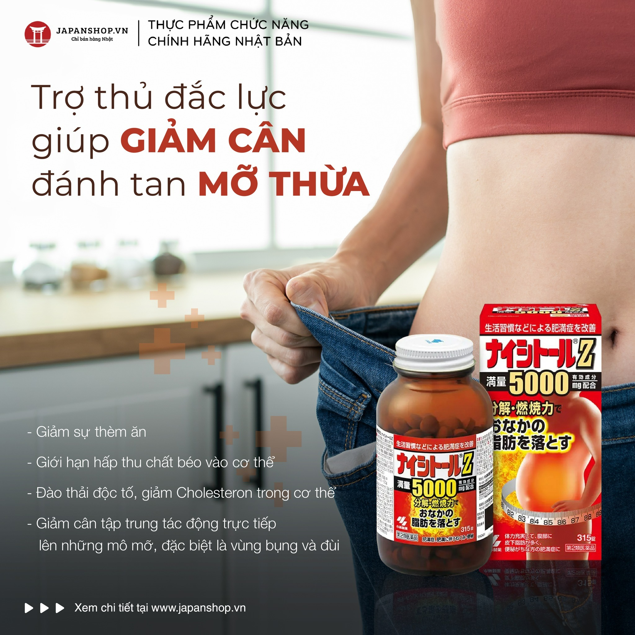 Viên uống giảm cân kobayashi 5000 315 viên