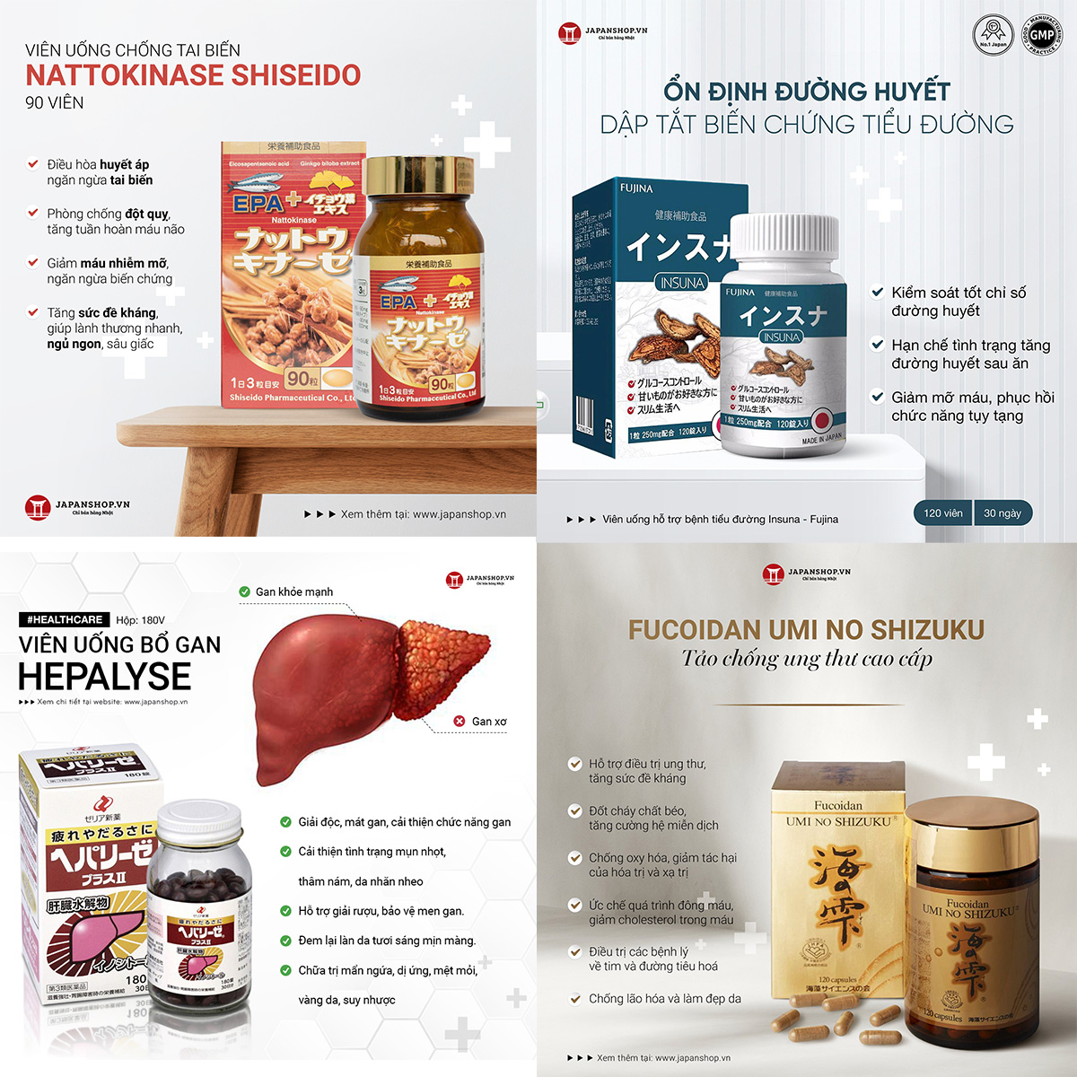 Thực phẩm chức năng Nhật Bản, quà tặng 8/3