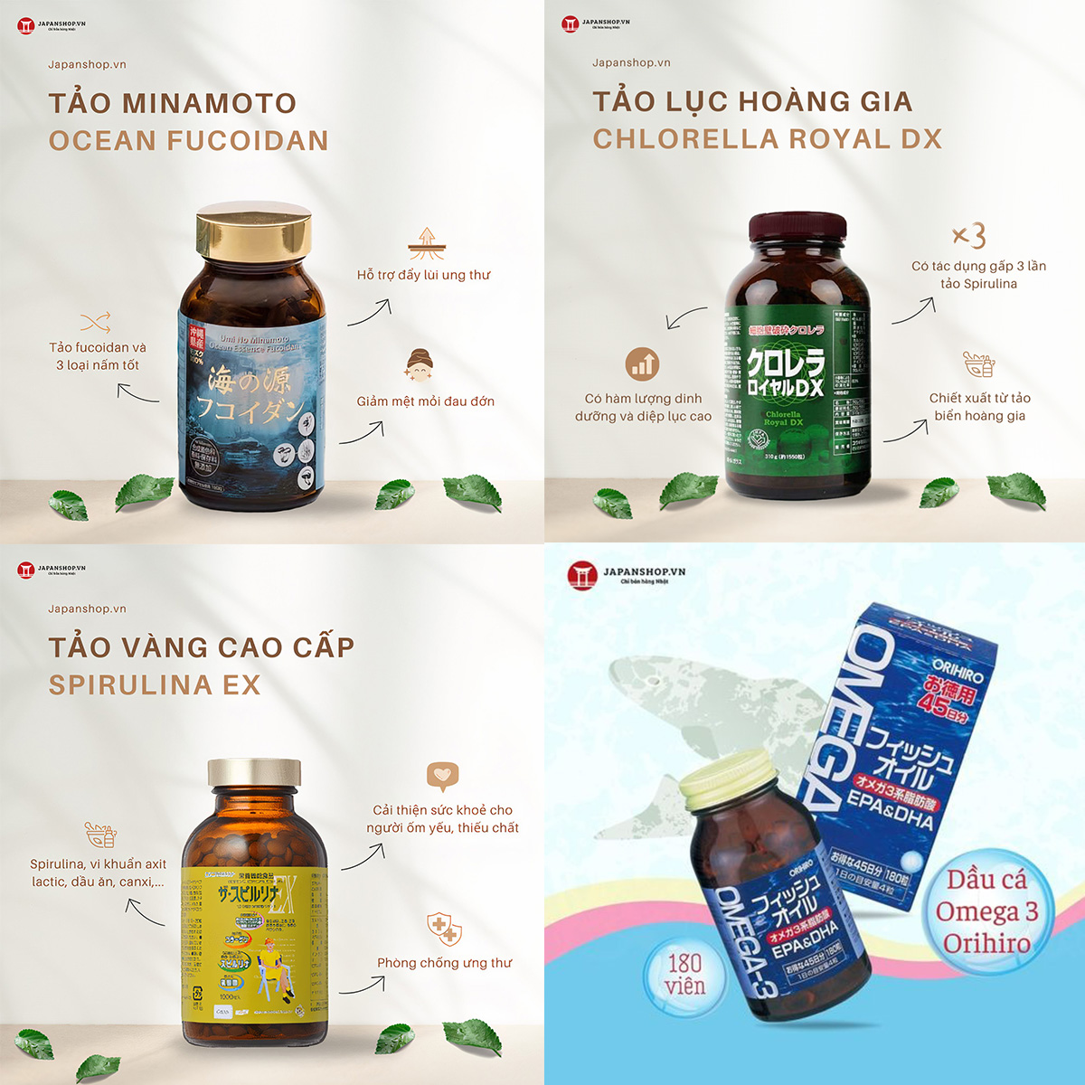 Thực phẩm chức năng Nhật Bản, quà tặng 8/3
