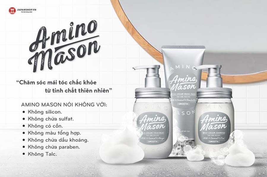 dầu gội đầu amino mason