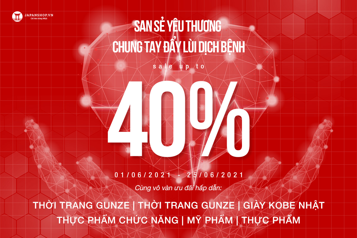 JAPANSHOP.VN - San sẻ yêu thương, chung tay đẩy lùi dịch bệnh