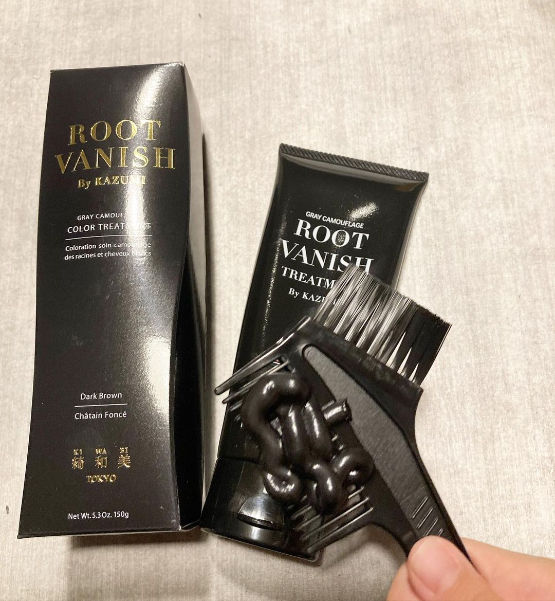 Thuốc nhuộm tóc phủ bạc hữu cơ Root Vanish KIWABI