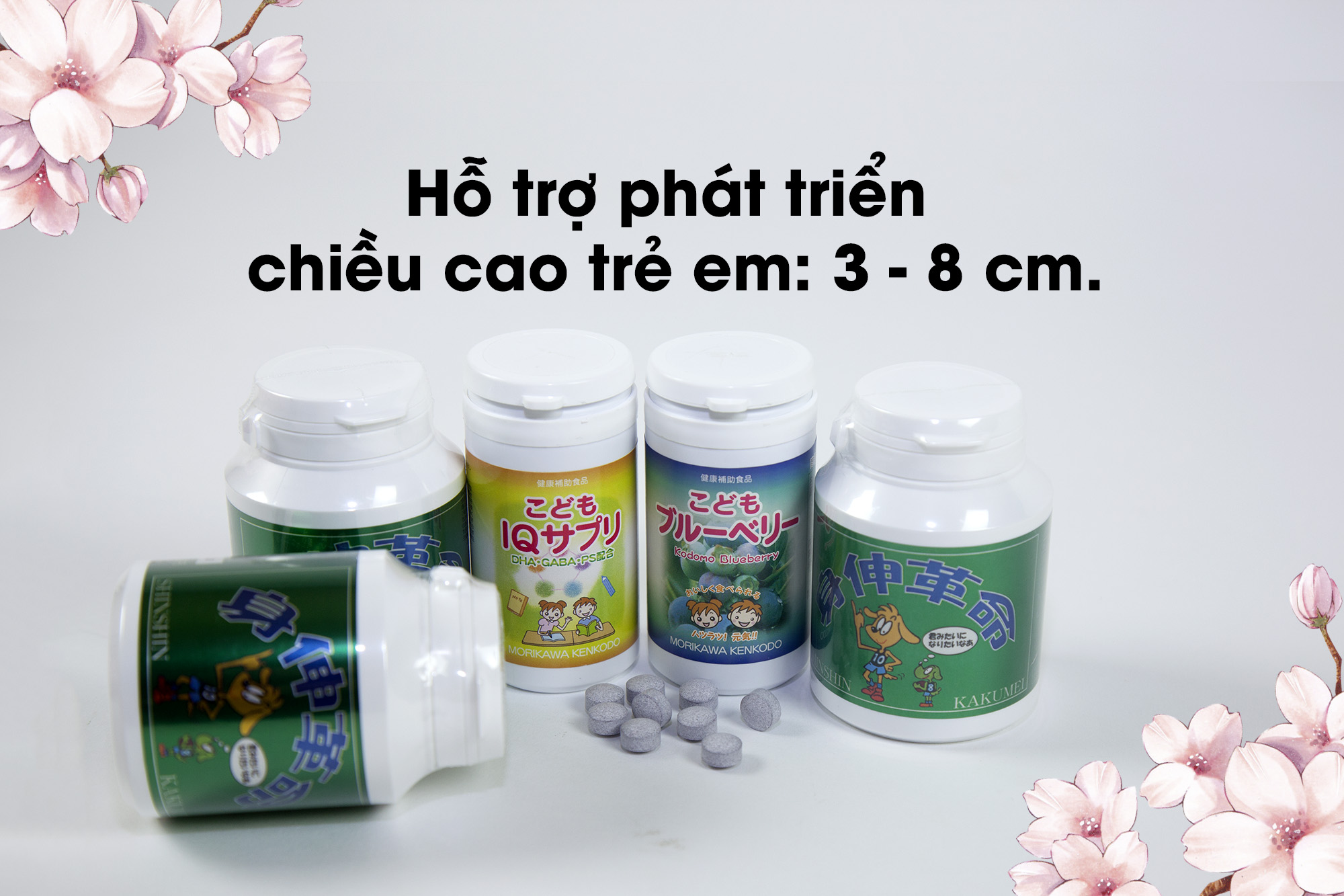 Tảo biển hỗ trợ tăng chiểu cao cho bé 