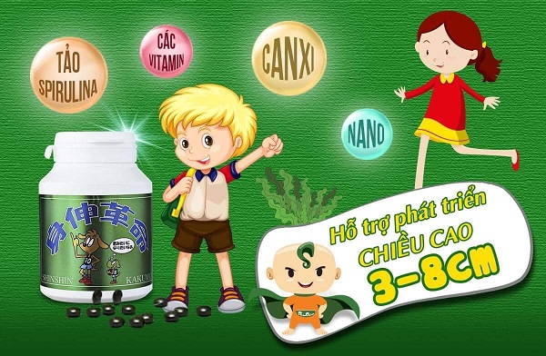 Những thành phần tảo Shinshin đặc biệt an toàn, lành tính, phù hợp với sự phát triển cả về thể chất lẫn tinh thần của trẻ em.