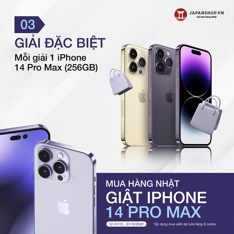 Giải đặc biệt, trúng IPhone 14 ProMax