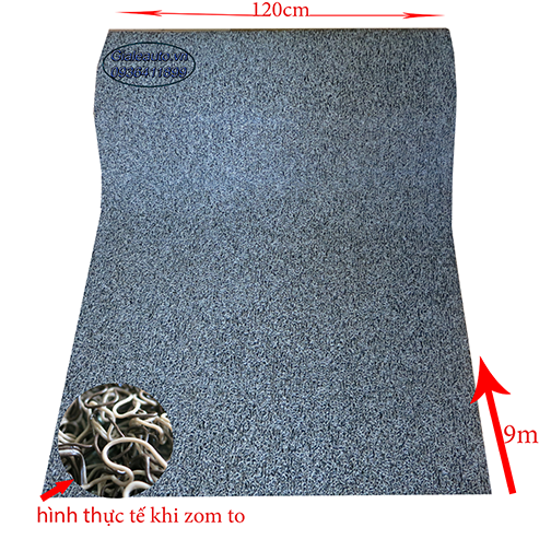 Thảm Sàn Ô tô Sợi HT Classic 9x1,2 m Malaysia chính hãng