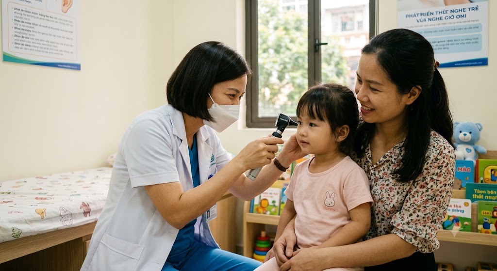 Khám Nhi Và Tai Mũi Họng Tại phòng khám An Thịnh: Nơi Gửi Trọn Niềm Tin Của Mẹ
