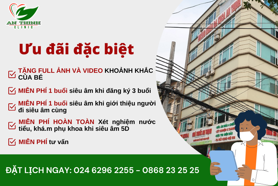 Ưu đãi tháng 11 dành cho các mẹ bầu khi đến với Phòng khám An Thịnh