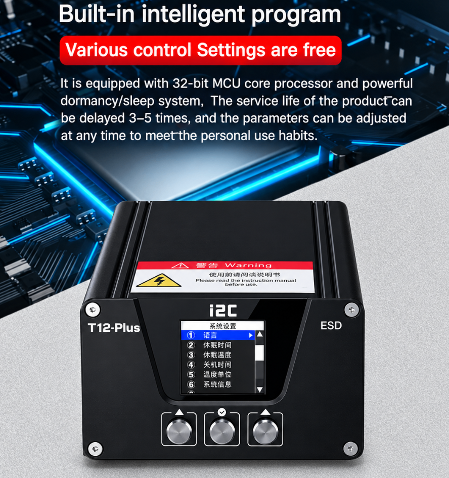 Hàn I2C T12 Plus (2 Tay)