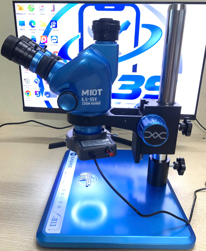 Kính hiển vi SUNSHINE M10T-B11 Zoom 0.65X-5.5X góc quan sát 30°