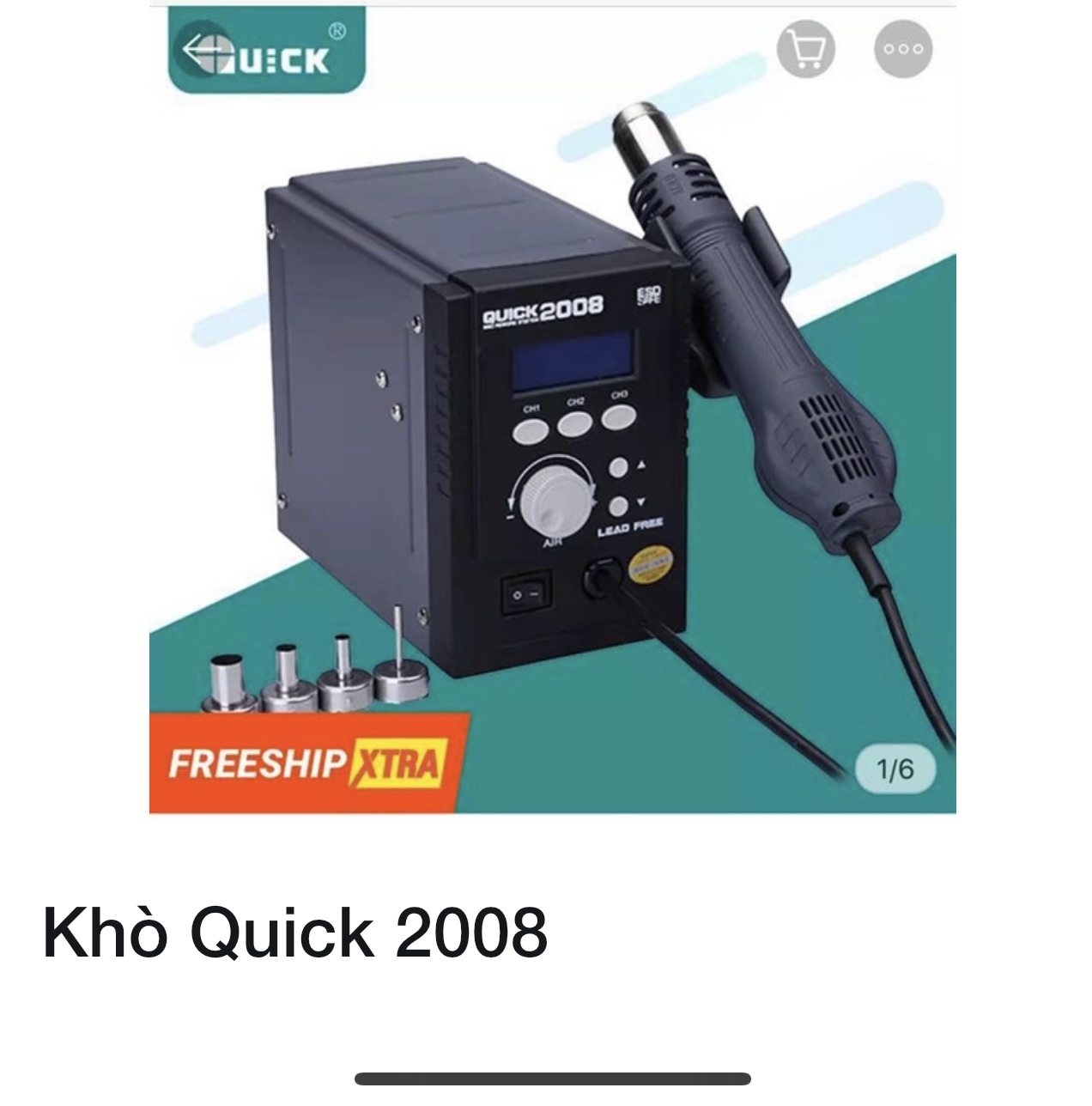 Máy Khò Quick 2008