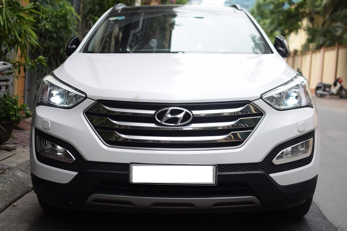 Santafe 2013 Máy Dầu Màu Trắng Giao Ngay Hyundai Santafe Màu NâuĐenBạc  Nhập Chính Hãng Giá Tốt 2013