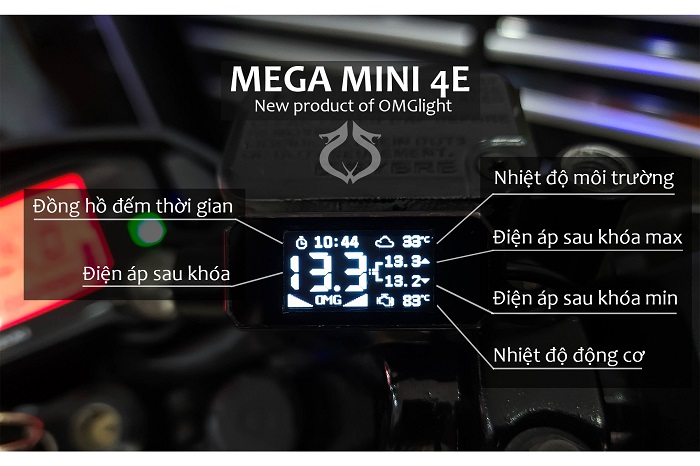 Đồng hồ O Light Mega Mini 4E