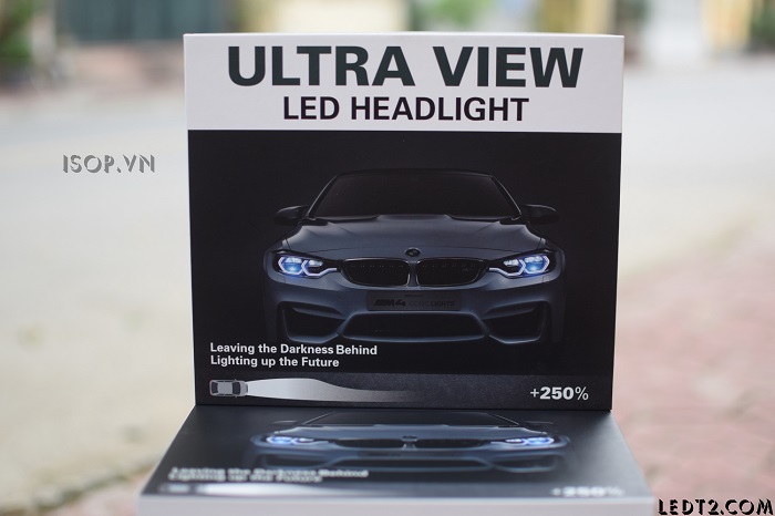 Đèn pha LED Ultra View Gen 2 +250% Fanless