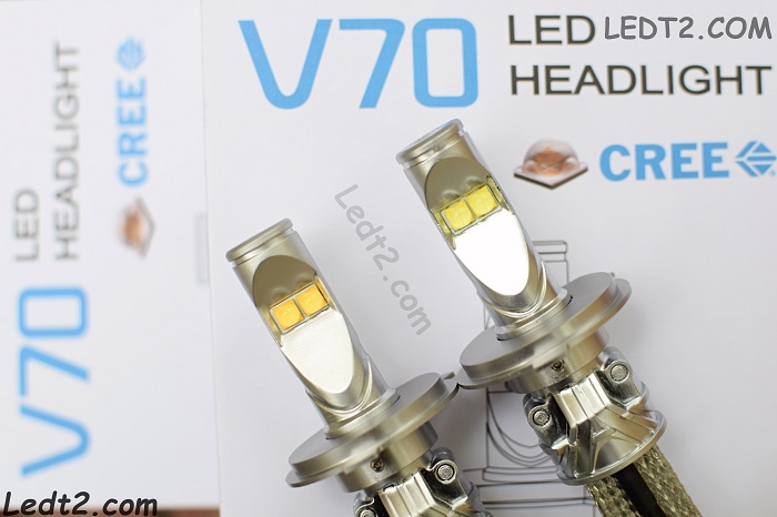 Đèn xe Cree XHP70 V70