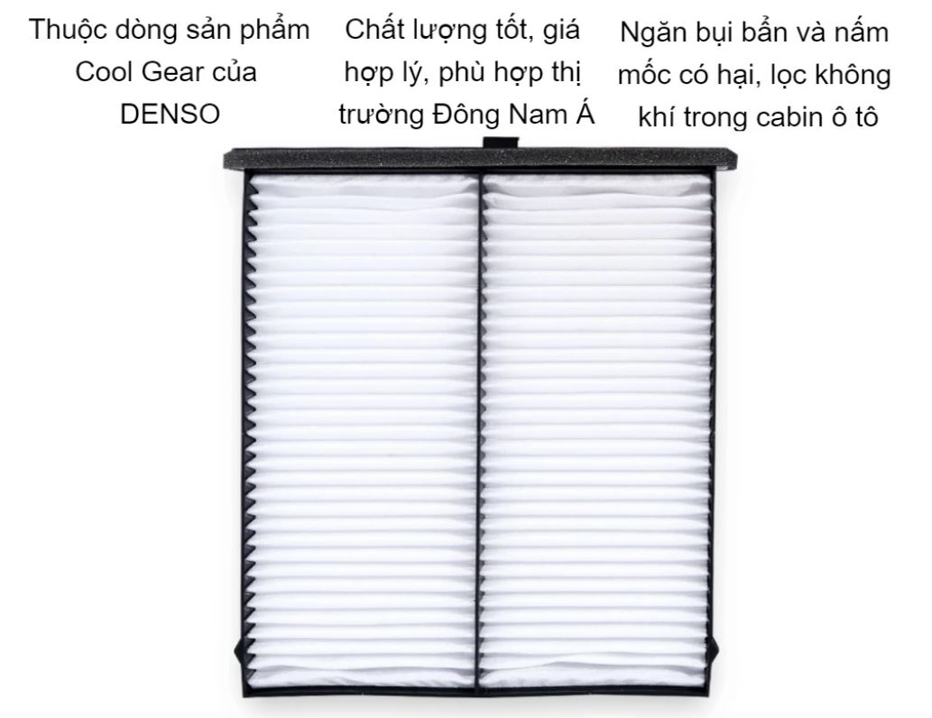 Lọc Gió Điều Hòa DENSO Cool Gear chính hãng